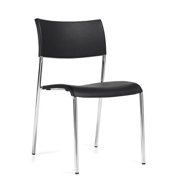 global Dori 2 OTG1221B- Stacking armless chair