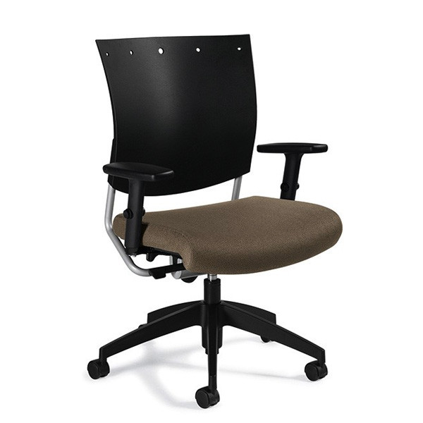 Slim nylon back posture chair -  Graphic 2738