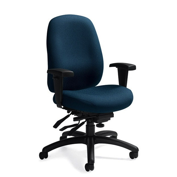 global Granada Deluxe Medium Back Ergonomic Chair - 24/7 -1171-3