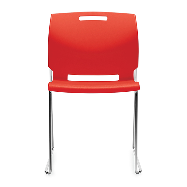 Stackable Polypropylene Chair - Popcorn