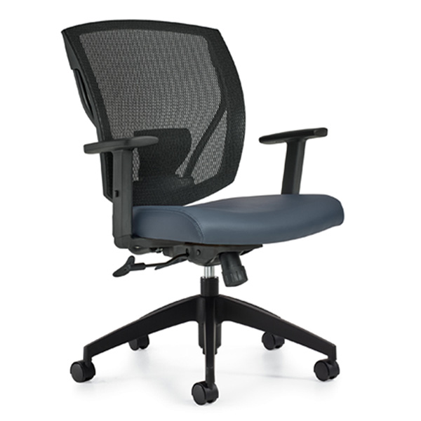 Global Ibex Mesh Back Tilter Office Chair-MVL2804